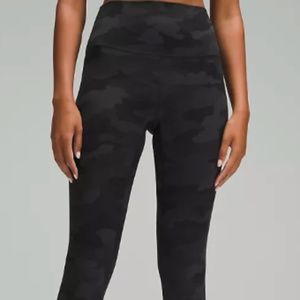 NEW!!!!Lulu Lemon | Align High-Rise Pant 25" | Camo | Size 6